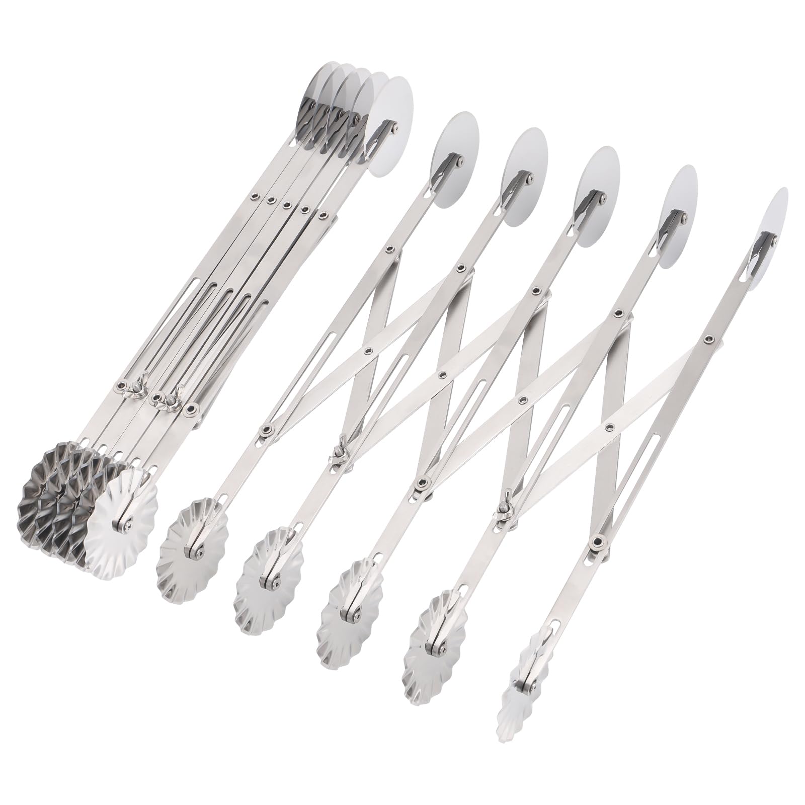 Amazon.com: 10 Wheel Pastry Cutter, Stainless Steel Lattice Dough